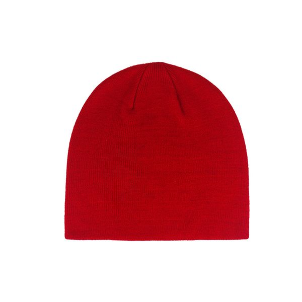 20fw black red grey beanie winter knitted skull cap casual hip hop hat women men acrylic beanie cap solid color keep warm 301 x2